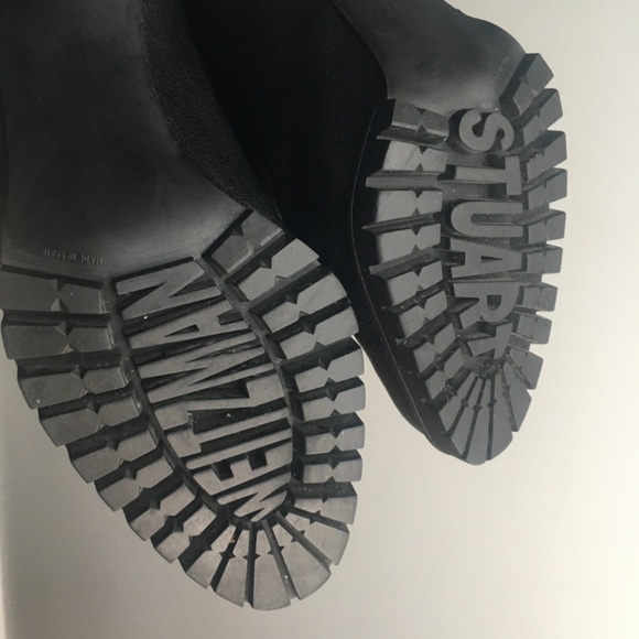 Stuart Weitzman vecchio napa leather boots sz 7 - Picture 9 of 14